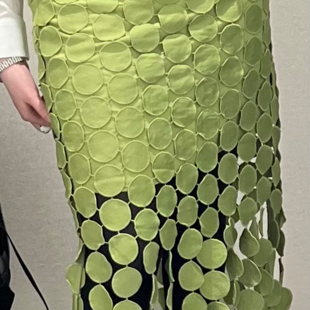 COPY A.W.A.K.E MODE Green straight skirt